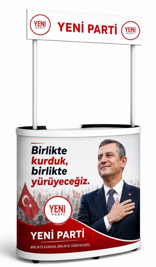  yeni parti standı 