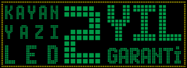  Ankara Kayan Yazı led tabela ışıklı tabela Tamiri